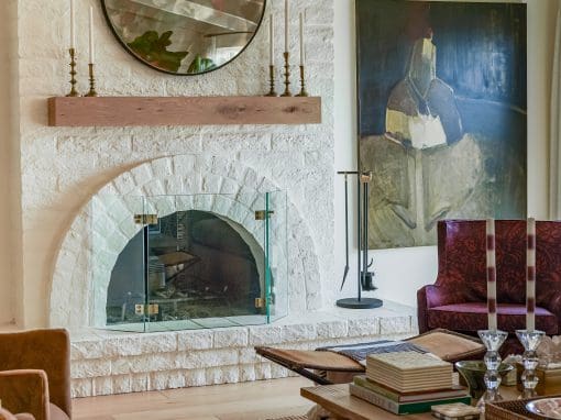 White Oak Mantel