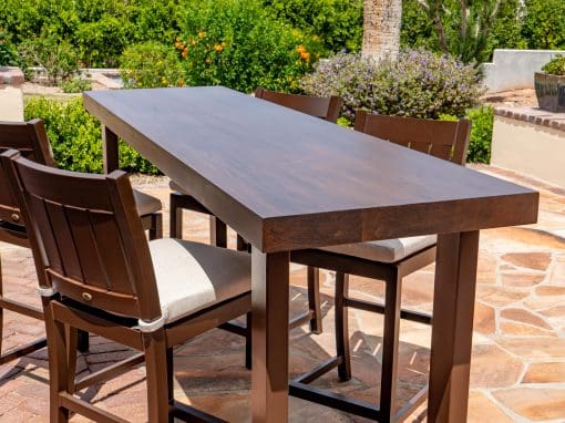 Hard Maple Edge Grain Butcher Block Table